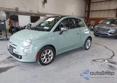 2017 Fiat 500 Lounge z USA, uszkodzony, nr VIN 3C3CFFCR1HT502950